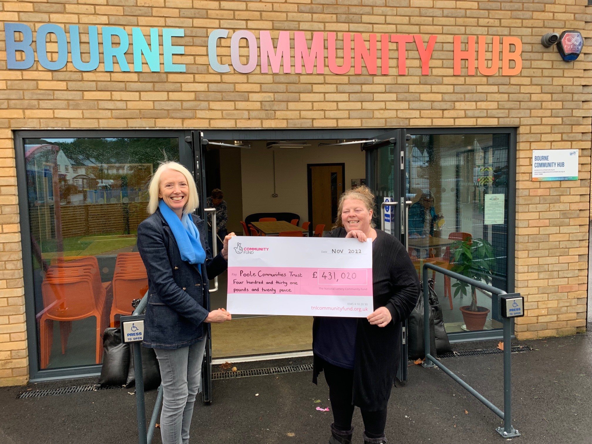 Celebrating our National Lottery Grant of £431,000! Poole Communities